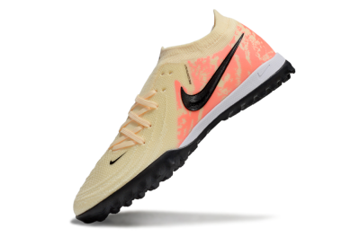 Men's Nike Phantom GX 2 Elite TF Artificial Turf Low-Tops Football Shoes - Yellow/Black/Red