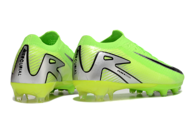 Men's Nike Air Zoom Mercurial Vapor 16 Elite AG Artificial Grass Low-Tops Football Boots - Yellow/Black/Silver