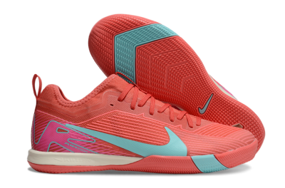 Men's Nike Air Zoom Mercurial Vapor 16 Pro IC Indoor & Futsal Low-Tops Football Shoes - Red/Jade/Pink