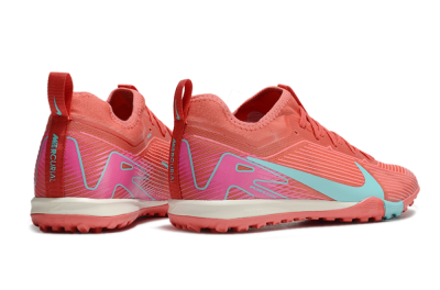 Unisex Nike Air Zoom Mercurial Vapor 16 Pro TF Artificial Turf Low-Tops Football Shoes - Red/Jade/Pink