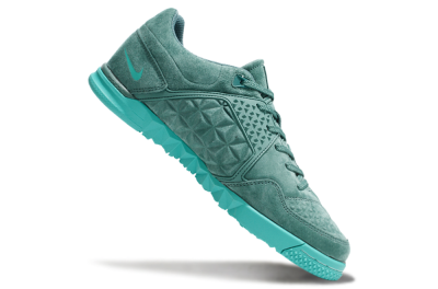 Men's Nike Street Gato IC Indoor & Futsal Low-Tops Football Shoes - Green/Green