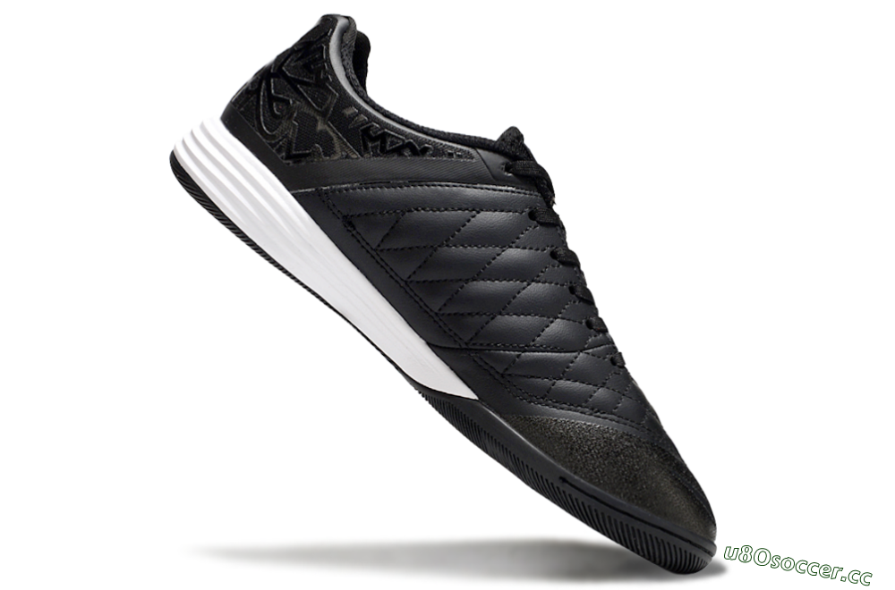 Men's Nike Lunar Gato 2 IC Indoor & Futsal Low-Tops Football Shoes - Black/White 4