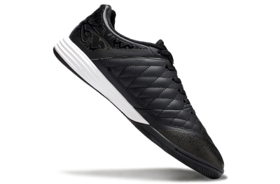 Men's Nike Lunar Gato 2 IC Indoor & Futsal Low-Tops Football Shoes - Black/White