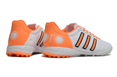 Men's Adidas Adipure 11Pro x PD25 Trx TF Artificial Turf Low-Tops Football Shoes - White/Black/Orange