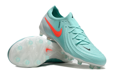 Men's Nike Phantom GX Elite AG Artificial Grass Low-Tops Football Boots - Jade/Red/White
