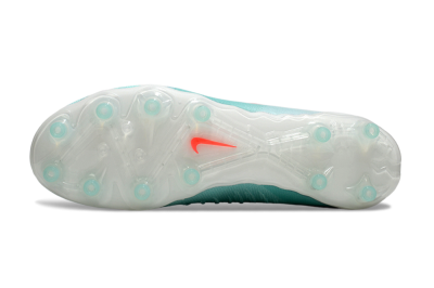 Men's Nike Phantom GX Elite AG Artificial Grass Low-Tops Football Boots - Jade/Red/White
