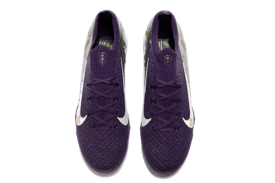 Unisex Nike Air Zoom Mercurial Vapor 16 Elite TF Artificial Turf Low-Tops Football Shoes - Purple/White/Gold