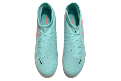 Men's Nike Phantom Luna Elite AG Artificial Grass High-Tops Football Boots - Jade/Red/White