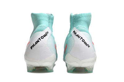 Men's Nike Phantom Luna Elite AG Artificial Grass High-Tops Football Boots - Jade/Red/White