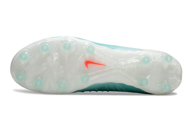 Men's Nike Phantom Luna Elite AG Artificial Grass High-Tops Football Boots - Jade/Red/White