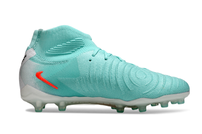 Men's Nike Phantom Luna Elite AG Artificial Grass High-Tops Football Boots - Jade/Red/White