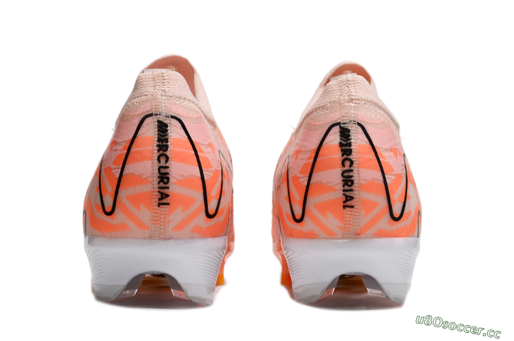 Unisex Nike Air Zoom Mercurial Vapor 16 Elite FG Firm Ground Low-Tops Football Boots - Orange/Black/Purple 5