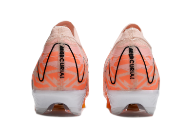 Unisex Nike Air Zoom Mercurial Vapor 16 Elite FG Firm Ground Low-Tops Football Boots - Orange/Black/Purple