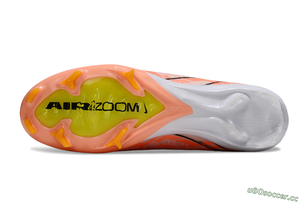 Unisex Nike Air Zoom Mercurial Vapor 16 Elite FG Firm Ground Low-Tops Football Boots - Orange/Black/Purple 6