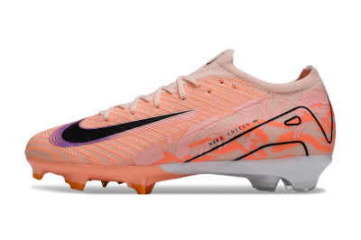 Unisex Nike Air Zoom Mercurial Vapor 16 Elite FG Firm Ground Low-Tops Football Boots - Orange/Black/Purple