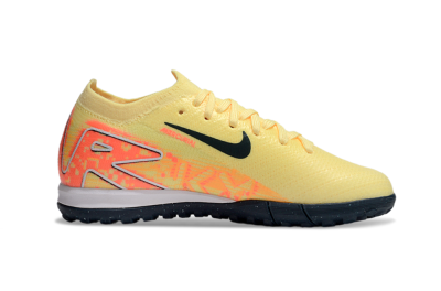 Kids Nike Air Zoom Mercurial Vapor 16 Elite TF Artificial Turf Low-Tops Football Shoes - Yellow/Black/Red