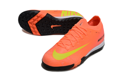 Kids Nike Air Zoom Mercurial Vapor 16 Elite TF Artificial Turf Low-Tops Football Shoes - Red/Yellow/Black