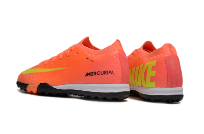 Kids Nike Air Zoom Mercurial Vapor 16 Elite TF Artificial Turf Low-Tops Football Shoes - Red/Yellow/Black