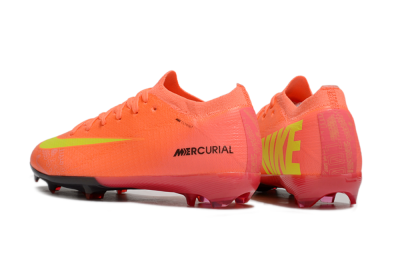 Kids Nike Air Zoom Mercurial Vapor 16 Elite FG Firm Ground Low-Tops Football Boots - Red/Yellow/Black