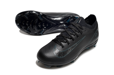 Kids Nike Air Zoom Mercurial Vapor 16 Elite FG Firm Ground Low-Tops Football Boots - Black/Blue