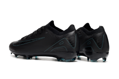 Kids Nike Air Zoom Mercurial Vapor 16 Elite FG Firm Ground Low-Tops Football Boots - Black/Blue