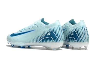 Kids Nike Air Zoom Mercurial Vapor 16 Elite FG Firm Ground Low-Tops Football Boots - Jade/Blue/White