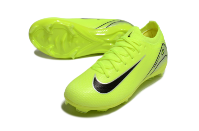 Kids Nike Air Zoom Mercurial Vapor 16 Elite FG Firm Ground Low-Tops Football Boots - Yellow/Black/Silver
