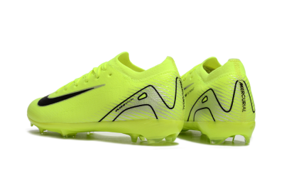 Kids Nike Air Zoom Mercurial Vapor 16 Elite FG Firm Ground Low-Tops Football Boots - Yellow/Black/Silver