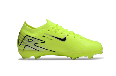 Kids Nike Air Zoom Mercurial Vapor 16 Elite FG Firm Ground Low-Tops Football Boots - Yellow/Black/Silver
