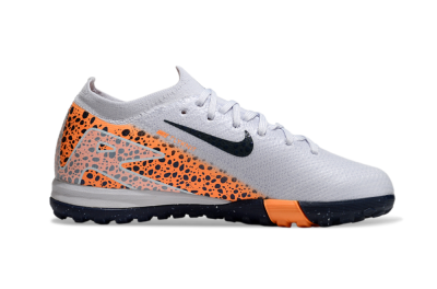 Kids Nike Air Zoom Mercurial Vapor 16 Elite TF Artificial Turf Low-Tops Football Shoes - Grey/Black/Leopard