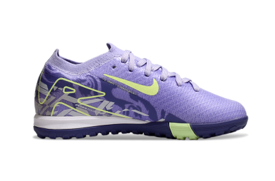 Kids Nike Air Zoom Mercurial Vapor 16 Elite TF Artificial Turf Low-Tops Football Shoes - Purple/Yellow
