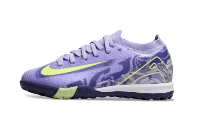 Kids Nike Air Zoom Mercurial Vapor 16 Elite TF Artificial Turf Low-Tops Football Shoes - Purple/Yellow