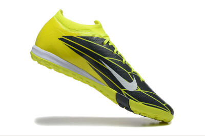 Men's Nike Air Zoom Mercurial Vapor 16 Elite TF Artificial Turf Low-Tops Football Shoes - Yellow/Black/White