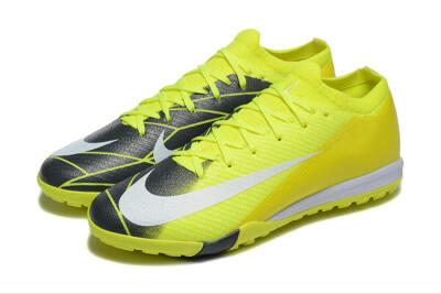 Men's Nike Air Zoom Mercurial Vapor 16 Elite TF Artificial Turf Low-Tops Football Shoes - Yellow/Black/White