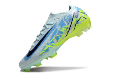 Unisex Nike Air Zoom Mercurial Vapor 16 Elite FG Firm Ground Low-Tops Football Boots - Jade/Blue/Yellow