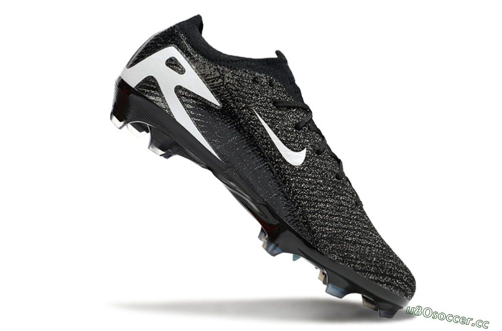 Unisex Nike Air Zoom Mercurial Vapor 16 Elite FG Firm Ground Low-Tops Football Boots - Black/White 4