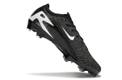 Unisex Nike Air Zoom Mercurial Vapor 16 Elite FG Firm Ground Low-Tops Football Boots - Black/White