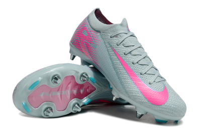 Men's Nike Air Zoom Mercurial Vapor 16 Elite SG Soft Ground Low-Tops Football Boots - Jade/Pink