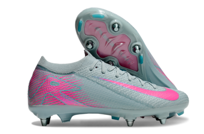 Men's Nike Air Zoom Mercurial Vapor 16 Elite SG Soft Ground Low-Tops Football Boots - Jade/Pink