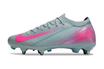 Men's Nike Air Zoom Mercurial Vapor 16 Elite SG Soft Ground Low-Tops Football Boots - Jade/Pink