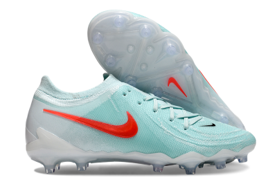 Men's Nike Phantom GX Elite AG Artificial Grass Low-Tops Football Boots - Jade/Red/White