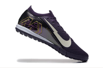 Men's Nike Air Zoom Mercurial Vapor 16 Elite TF Artificial Turf Low-Tops Football Shoes - Purple/White/Gold