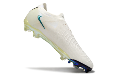 Men's Nike Phantom GX Elite FG Firm Ground Low-Tops Football Boots - Beige/Blue/Black