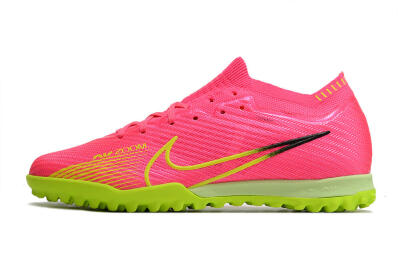 Unisex Nike Air Zoom Mercurial Vapor 15 Elite TF Artificial Turf Low-Tops Football Shoes - Pink/Yellow/Black