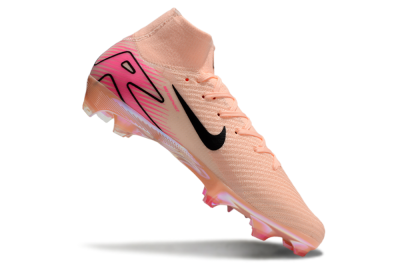 Men's Nike Air Zoom Mercurial Superfly 10 Elite FG Firm Ground High-Tops Football Boots - Pink/Black