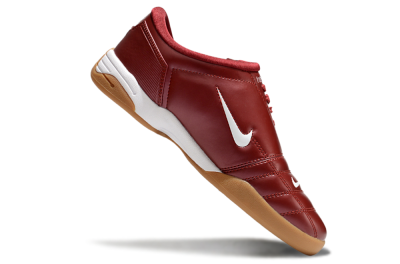 Men's Nike Total 90 II IC Indoor & Futsal Low-Tops Football Shoes - Red/White