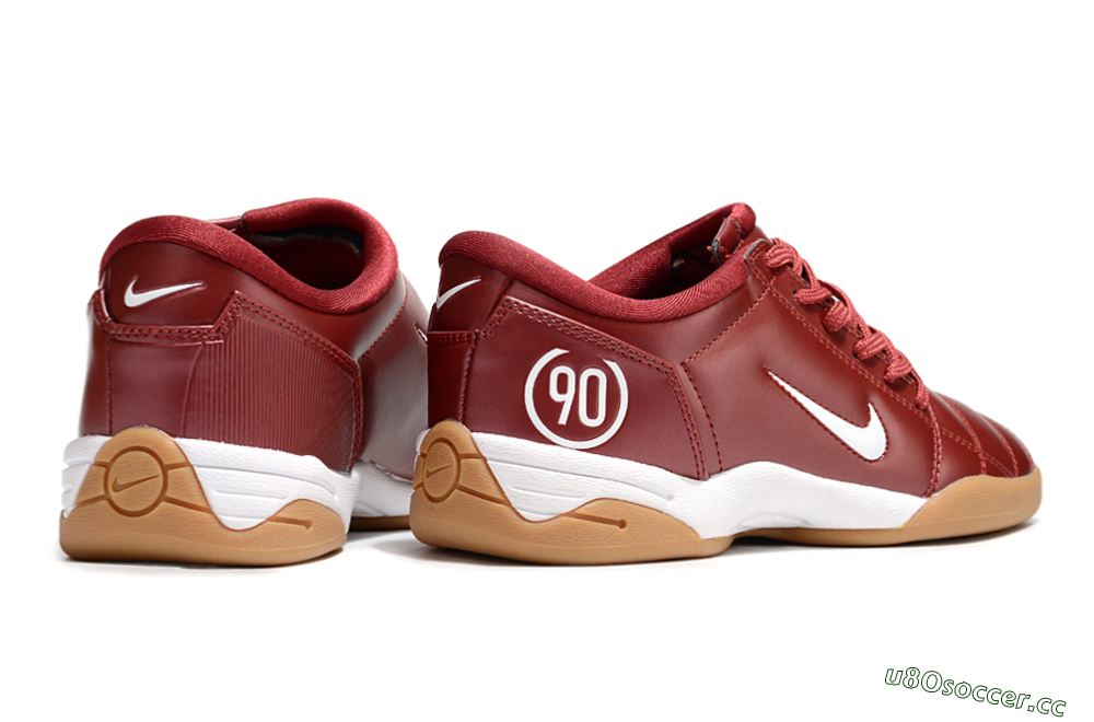 Men's Nike Total 90 II IC Indoor & Futsal Low-Tops Football Shoes - Red/White 6