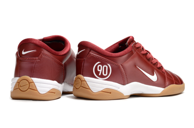 Men's Nike Total 90 II IC Indoor & Futsal Low-Tops Football Shoes - Red/White