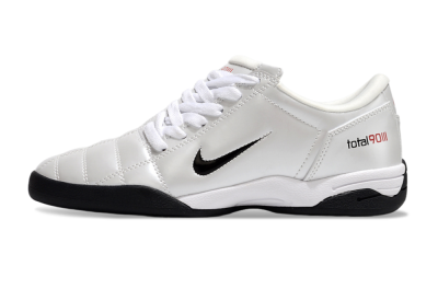 Men's Nike Total 90 II IC Indoor & Futsal Low-Tops Football Shoes - Beige/Black/White