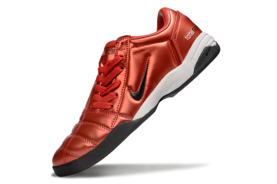 Men's Nike Total 90 II IC Indoor & Futsal Low-Tops Football Shoes - Red/White/Black